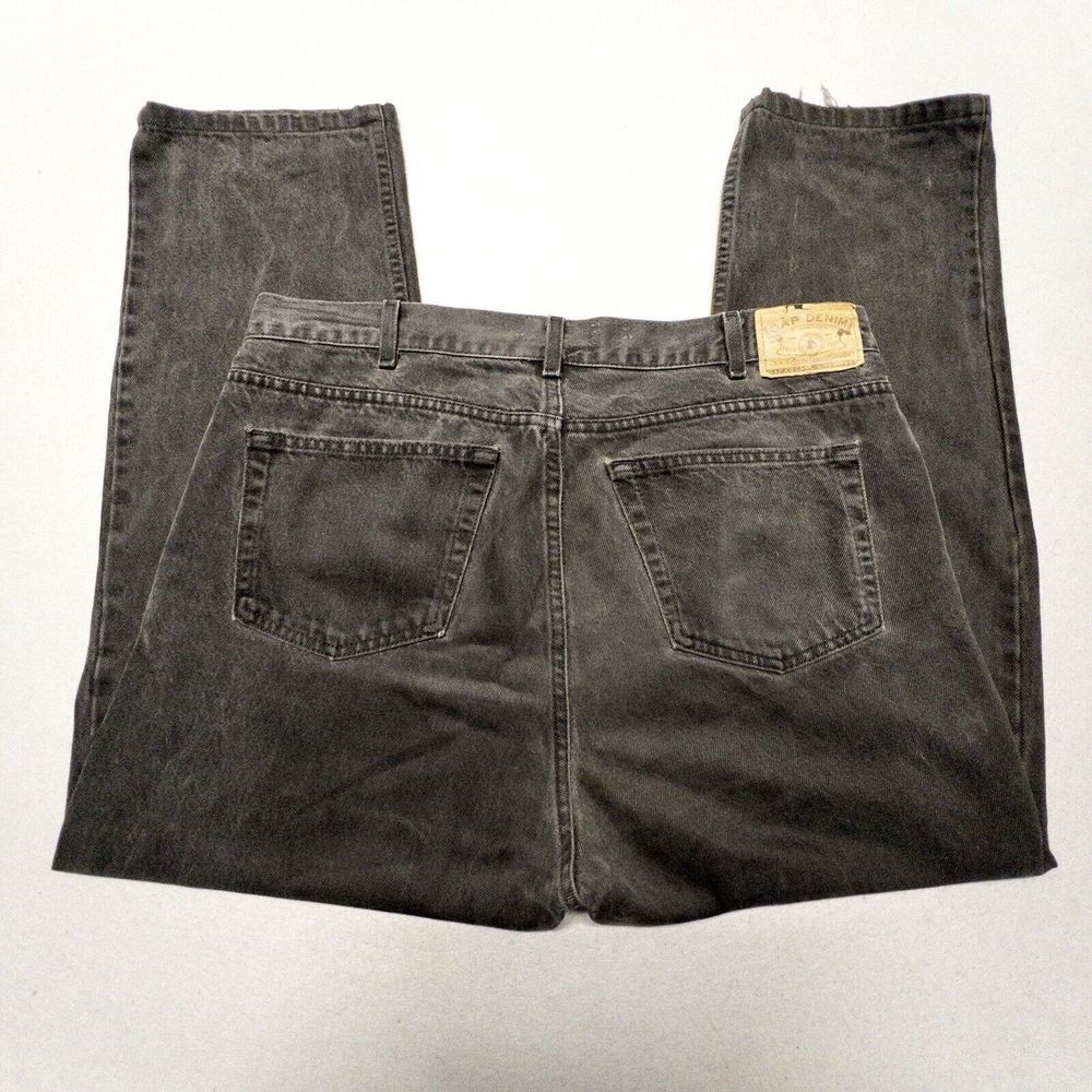 Vintage 1991 GAP Jeans Easy Fit Denim Mens 38x32 Made In‎ USA